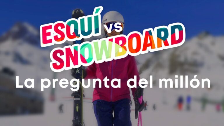 Snowboard vs Esquí: ¿Cuál es más fácil?