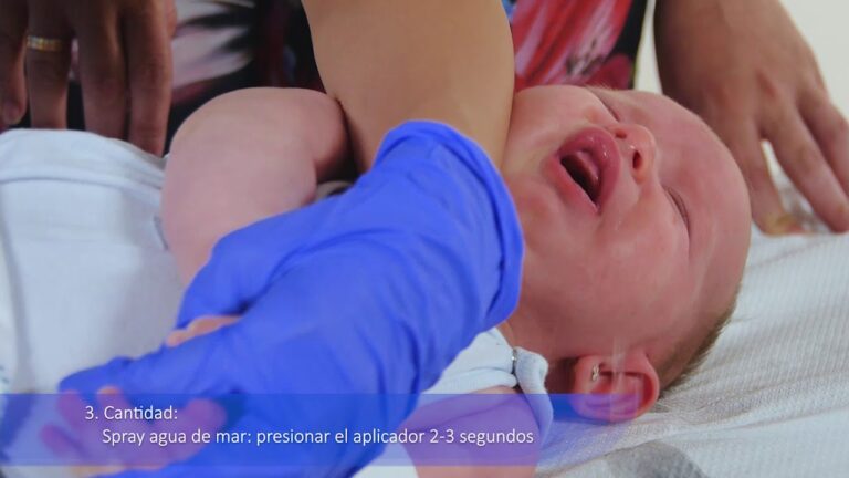 Lavado nasal con suero para bebés recién nacidos: Guía práctica