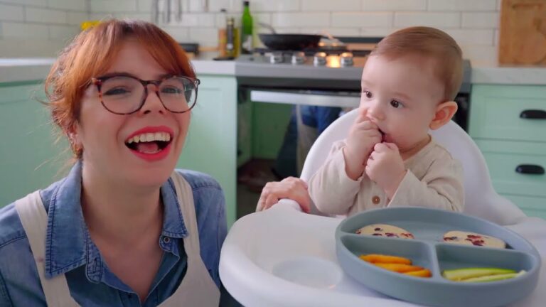 El método BLW para la alimentación del bebé de 8 meses: Cena saludable y sin purés