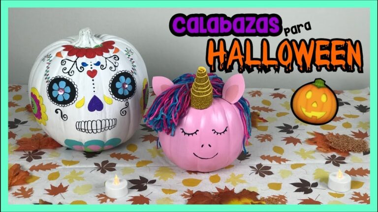 Decoración de calabaza para Halloween infantil: Ideas creativas y divertidas