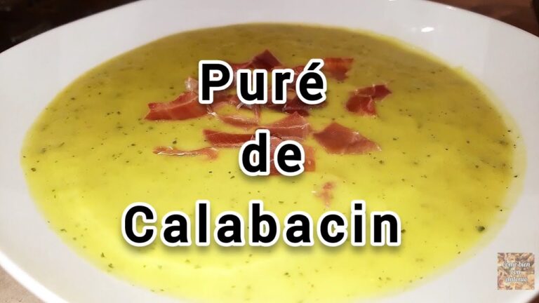 Puré de calabacín: Una deliciosa y saludable receta