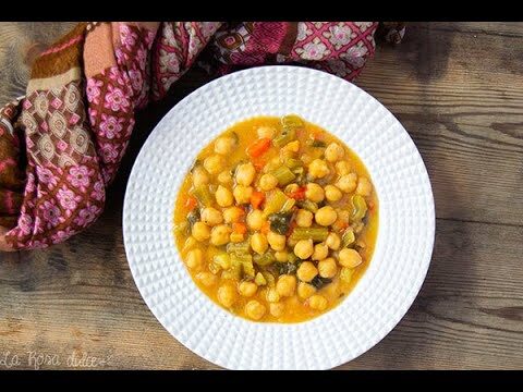 Potaje de Garbanzos con Verduras: Receta Rápida y Deliciosa