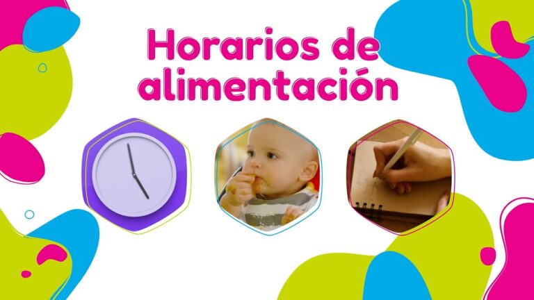 Horario de comidas para bebé de 7 meses: Una guía completa