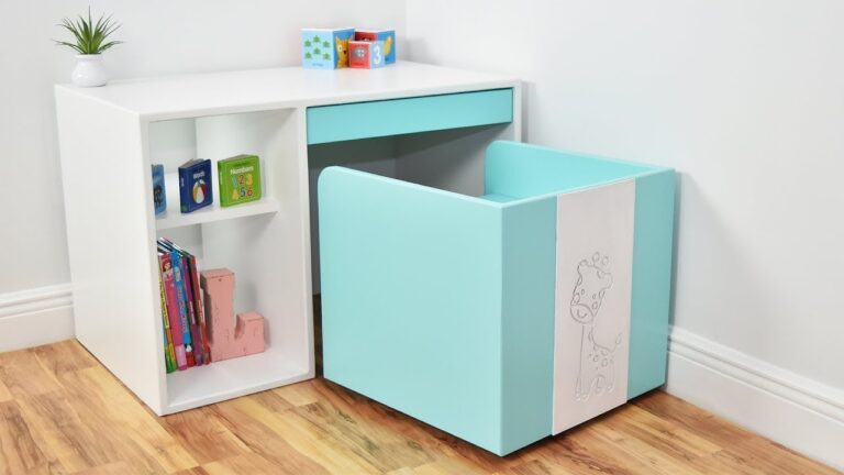 El escritorio perfecto para una niña: funcionalidad y estilo en un solo lugar