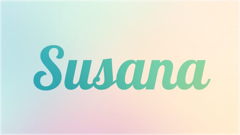 El significado de Susana: Revelando su personalidad